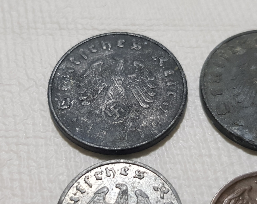 NAZİ ALMANYASI MADENİ PARA LOTU