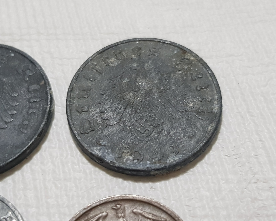 NAZİ ALMANYASI MADENİ PARA LOTU