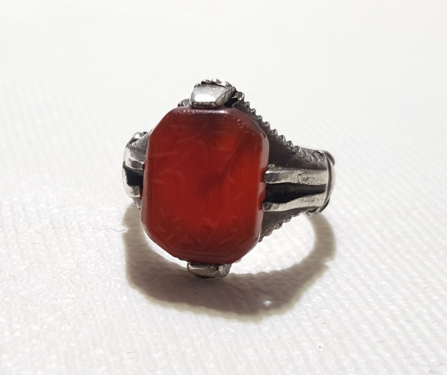 OSMANLI DÖNEMİ TEKKE İŞİ AKİK TAŞLI DERVİŞ MÜHÜRÜ