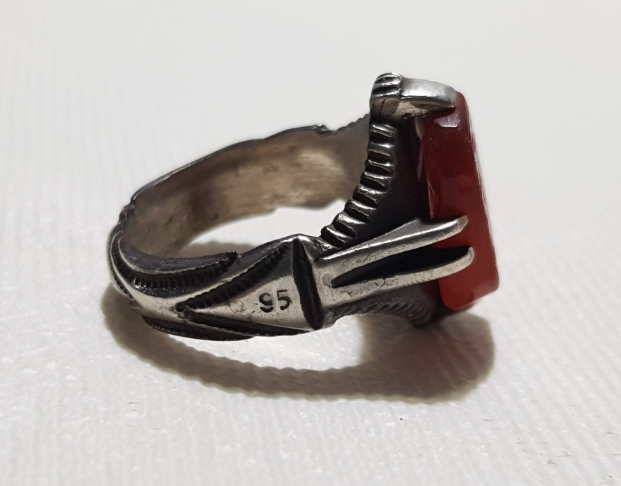 OSMANLI DÖNEMİ TEKKE İŞİ AKİK TAŞLI DERVİŞ MÜHÜRÜ