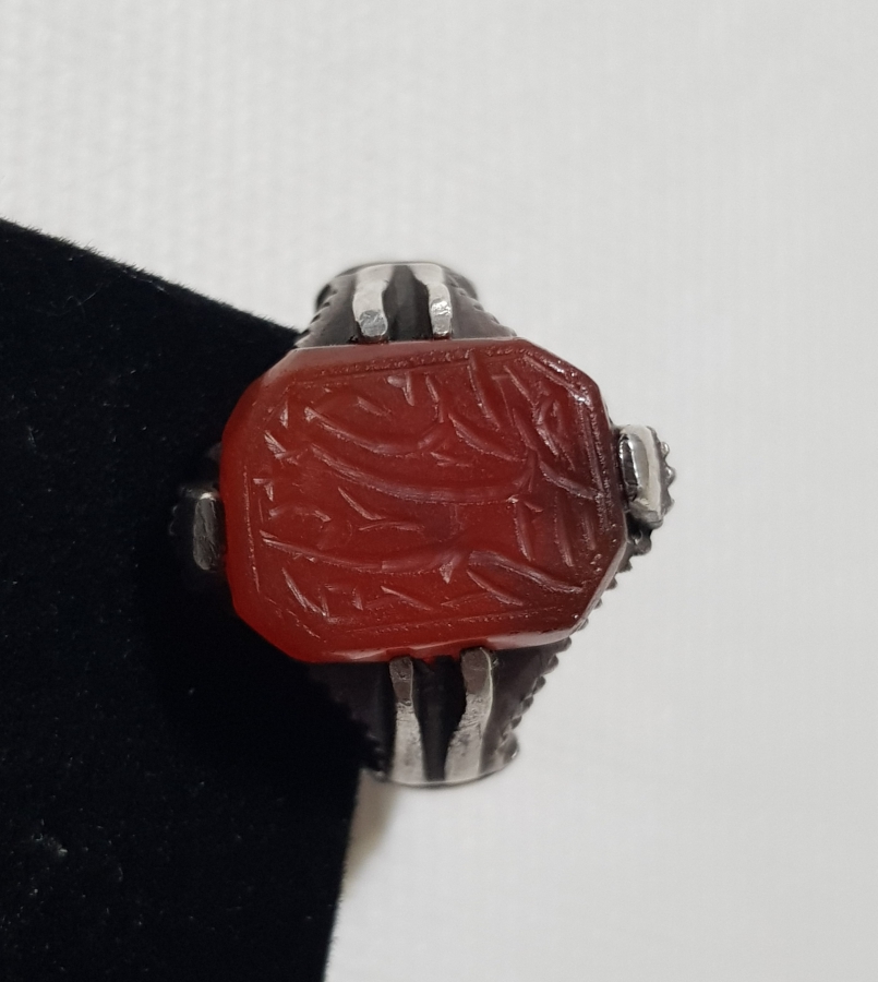 OSMANLI DÖNEMİ TEKKE İŞİ AKİK TAŞLI DERVİŞ MÜHÜRÜ