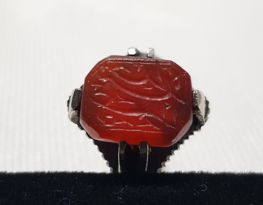 OSMANLI DÖNEMİ TEKKE İŞİ AKİK TAŞLI DERVİŞ MÜHÜRÜ