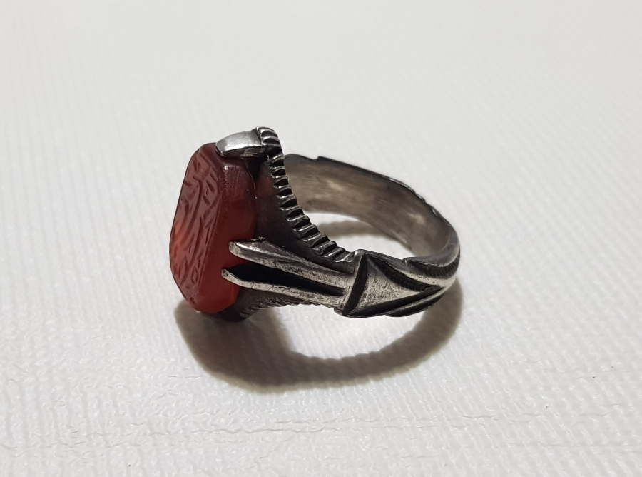 OSMANLI DÖNEMİ TEKKE İŞİ AKİK TAŞLI DERVİŞ MÜHÜRÜ