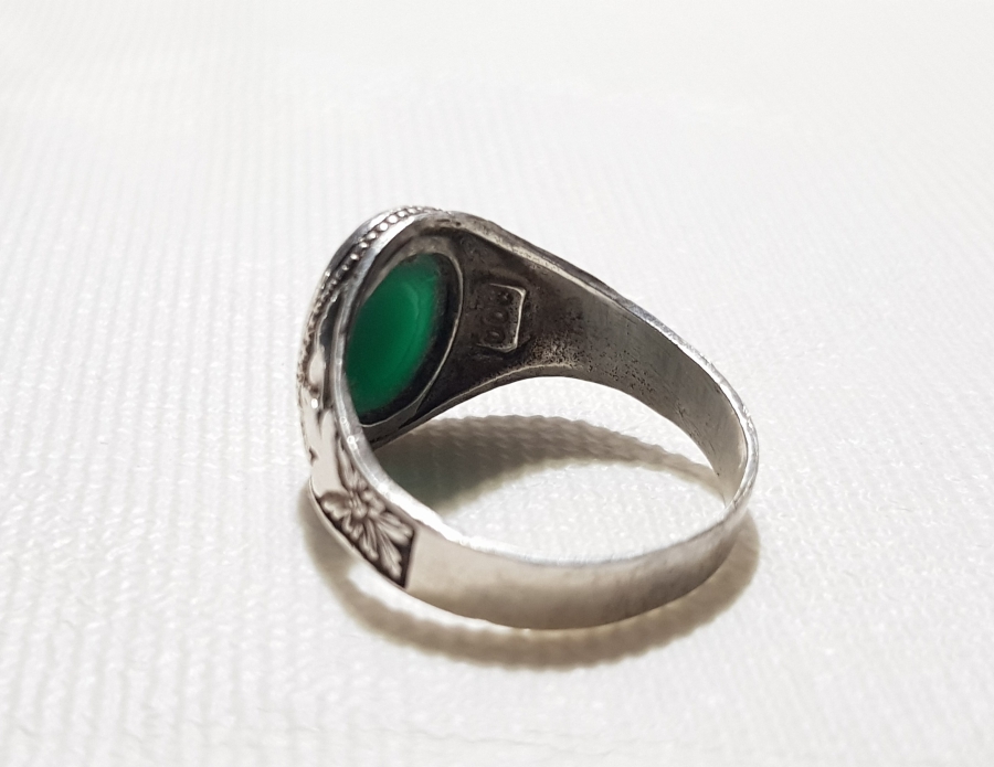YEŞİM TAŞLI GÜMÜŞ YÜZÜK