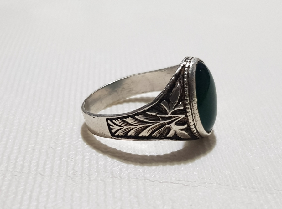 YEŞİM TAŞLI GÜMÜŞ YÜZÜK