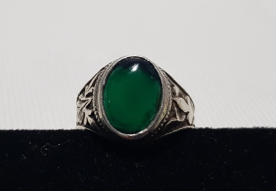 YEŞİM TAŞLI GÜMÜŞ YÜZÜK