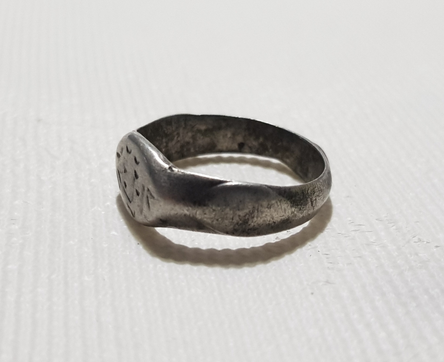 OSMANLICA YAZILI GÜMÜŞ YÜZÜK