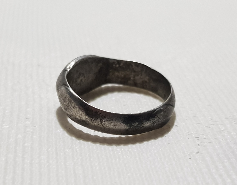 OSMANLICA YAZILI GÜMÜŞ YÜZÜK