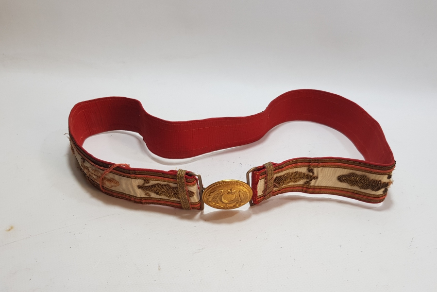 1. DÜNYA SAVAŞI DÖNEMİ OSMANLI SUBAY KEMERİ