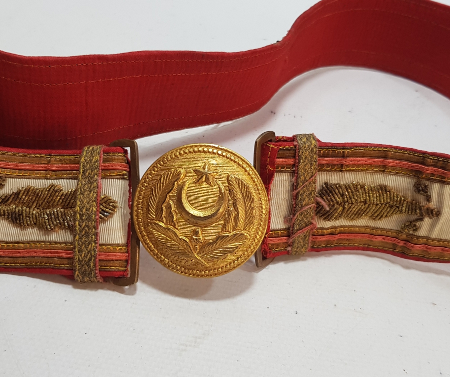 1. DÜNYA SAVAŞI DÖNEMİ OSMANLI SUBAY KEMERİ