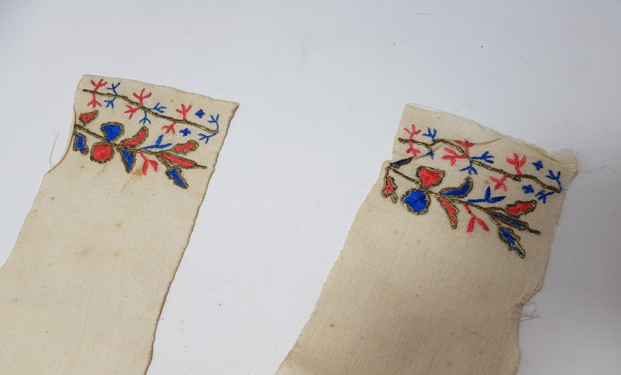 OSMANLI DÖNEMİ HESAP İŞİ TEL KIRMA İŞLEMELİ UÇKUR