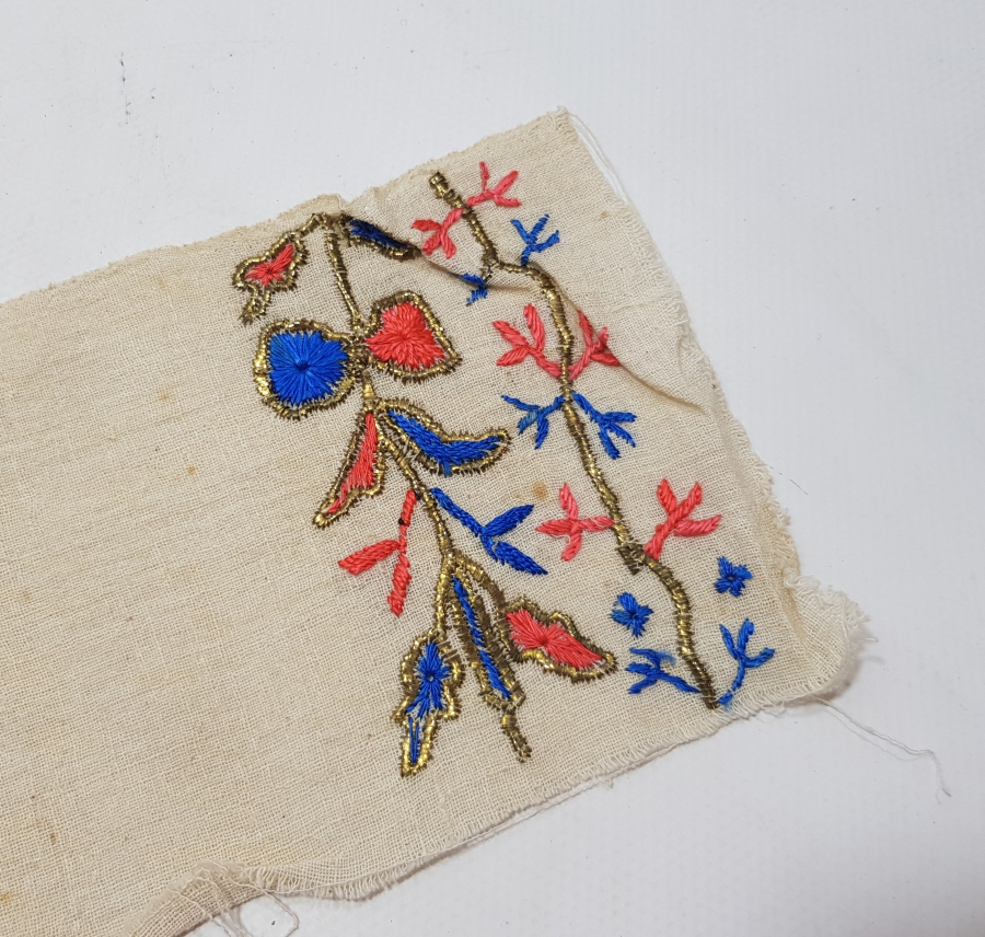 OSMANLI DÖNEMİ HESAP İŞİ TEL KIRMA İŞLEMELİ UÇKUR