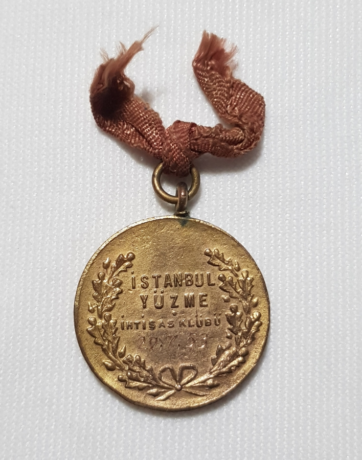 1953 İSTANBUL YÜZME İHTİSAS KULÜBÜ 1.LİK MADALYASI