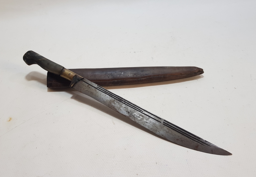 OSMANLI DÖNEMİ PAŞA YAZILI KAMA