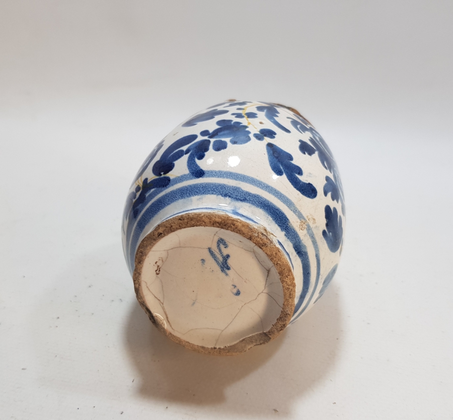 OSMANLI DÖNEMİ HACI İŞİ PORSELEN HURMA KÜPÜ