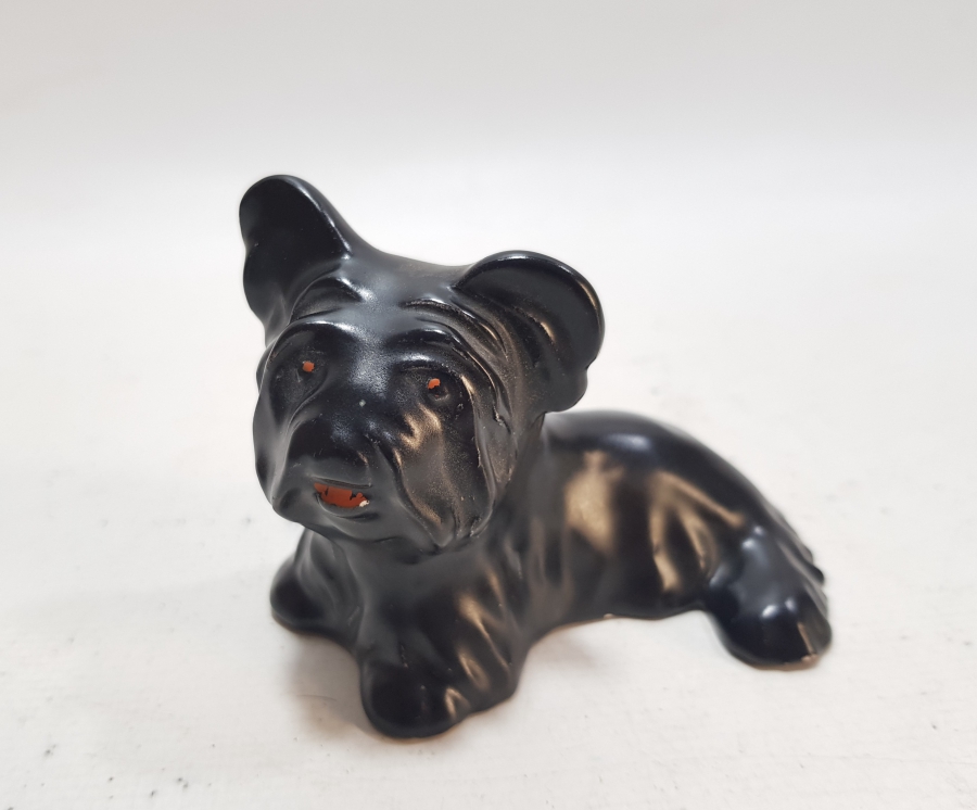 ANTİKA PORSELEN KÖPEK BİBLOSU