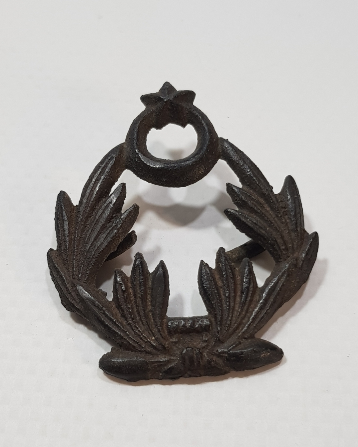 1. DÜNYA SAVAŞI OSMANLI SUBAY ŞAPKA KOKARTI