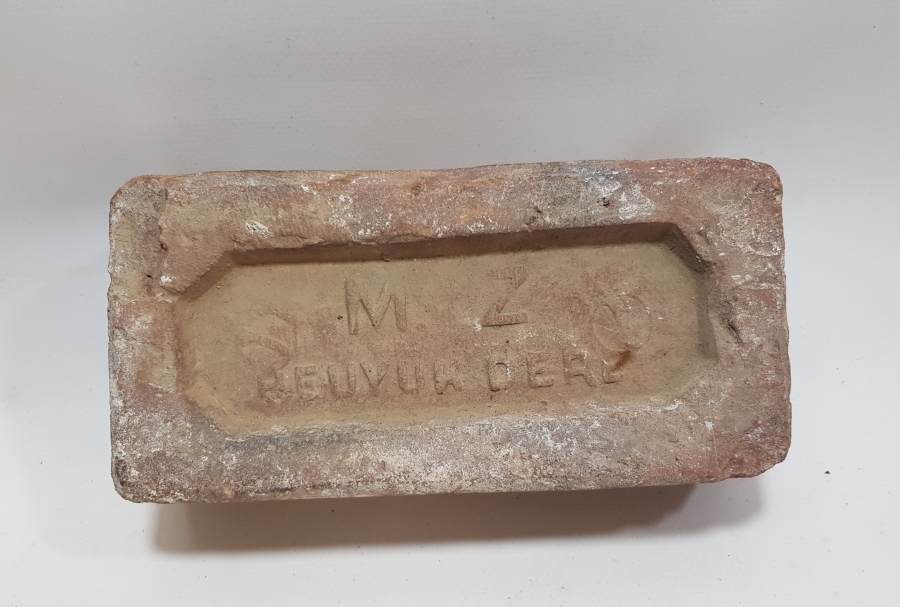 OSMANLI DÖNEMİ OK NADİR FRANSIZCA BÜYÜKDERE YAZILI TUĞLA