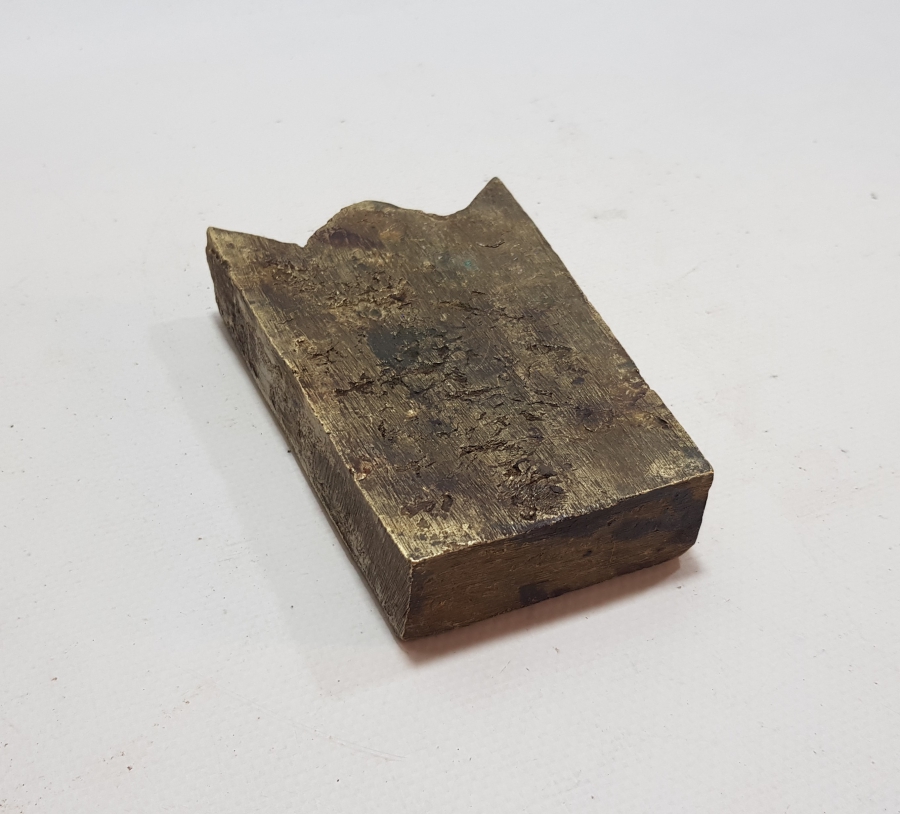 OSMANLI DÖNEMİ KİTAP CİLDİ BASKI KALIBI