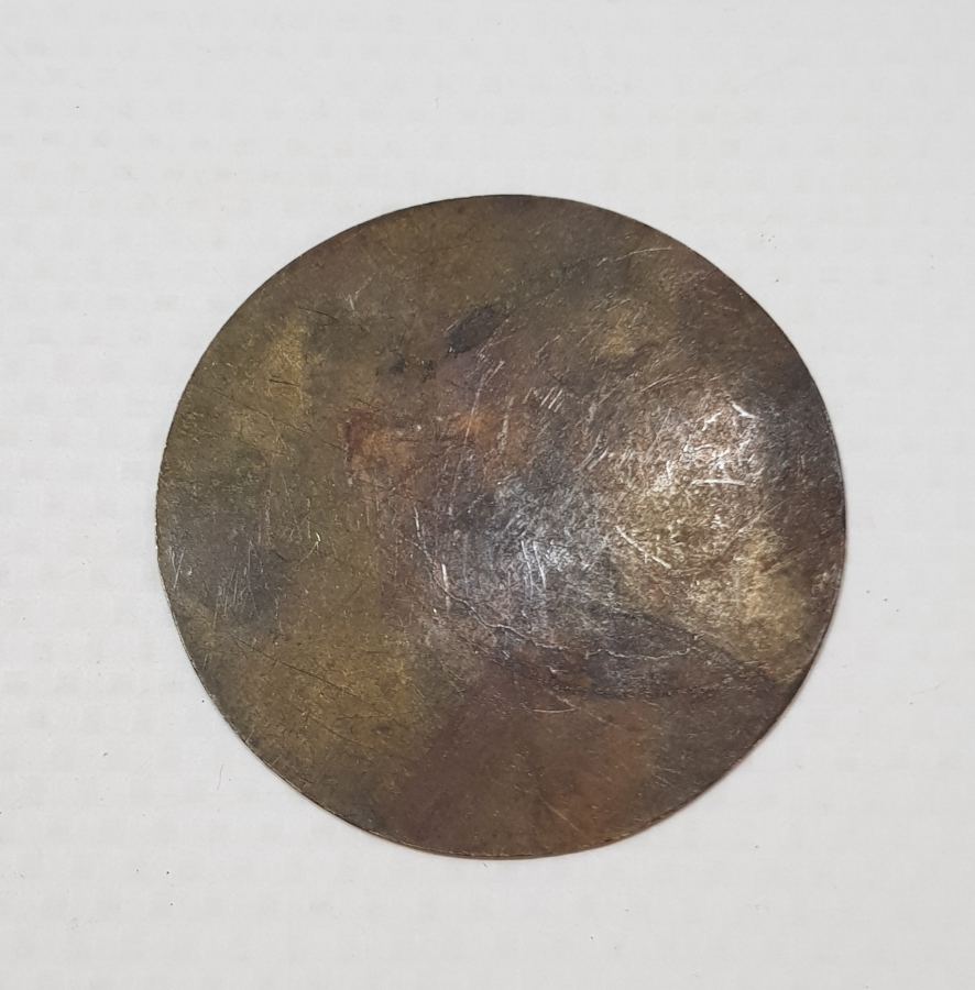 OSMANLI DÖNEMİ ÜZERİ EL KAZIMA KADIN RESİMLİ ŞAMAN İŞİ KOLYE UCU