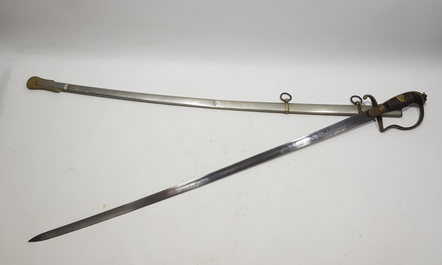 1. DÜNYA SAVAŞI OSMANLI HAFİF SÜVARİ SUBAY KILICI