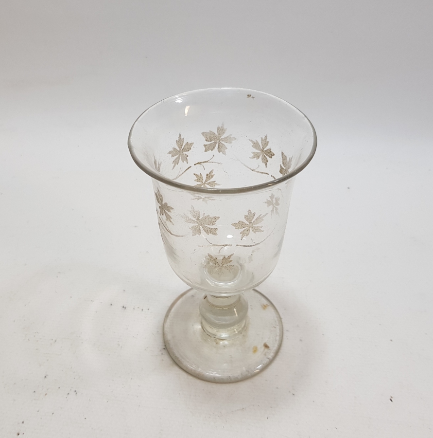 OSMANLI DÖNEMİ KOPARMA KRİSTAL KADEH