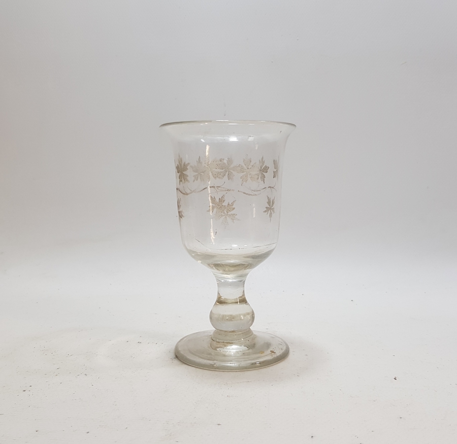 OSMANLI DÖNEMİ KOPARMA KRİSTAL KADEH