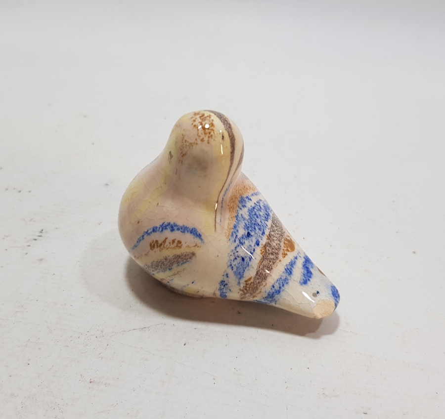 SANATÇI İŞİ ANTİKA KÜTAHYA KUŞ BİBLOSU