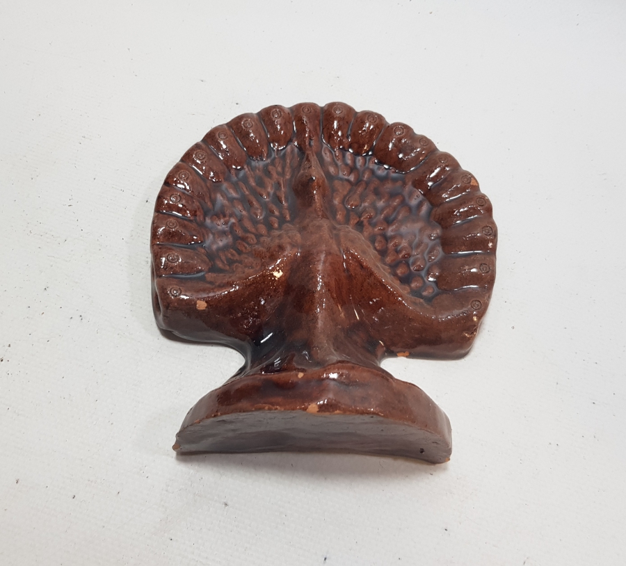 ANTİKA KÜTAHYA İŞİ TAVUSKUŞU FORMLU SİGARALIK