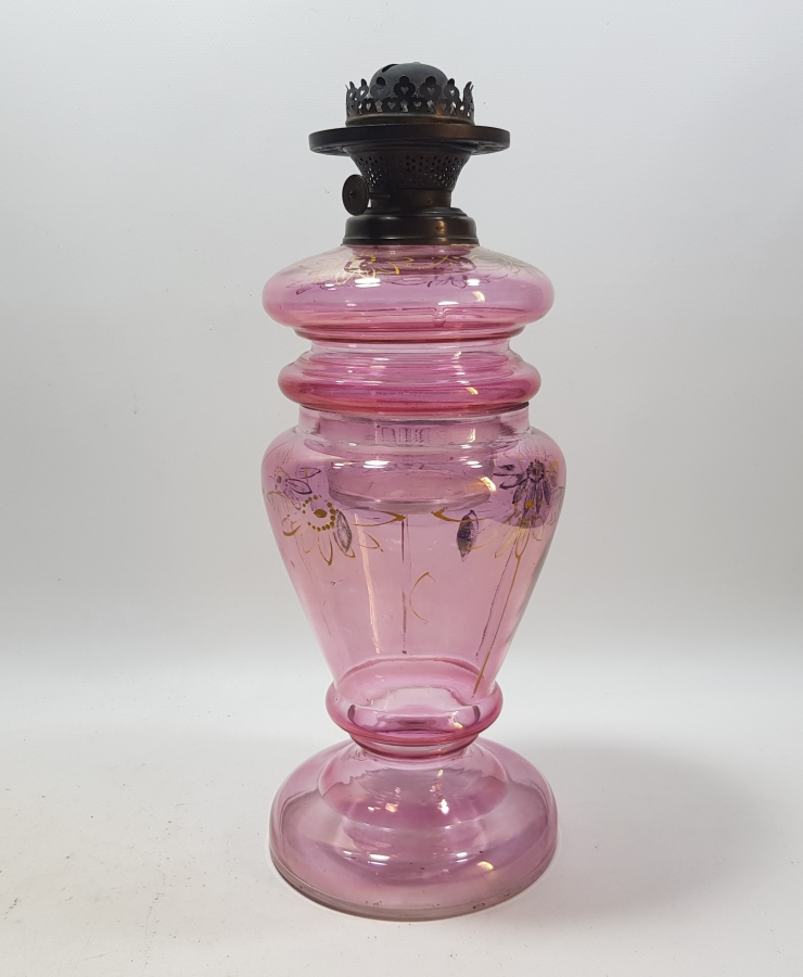 OSMANLI DÖNEMİ ALTIN YALDIZLI VE MİNELİ BÜYÜK BOY LAMBA