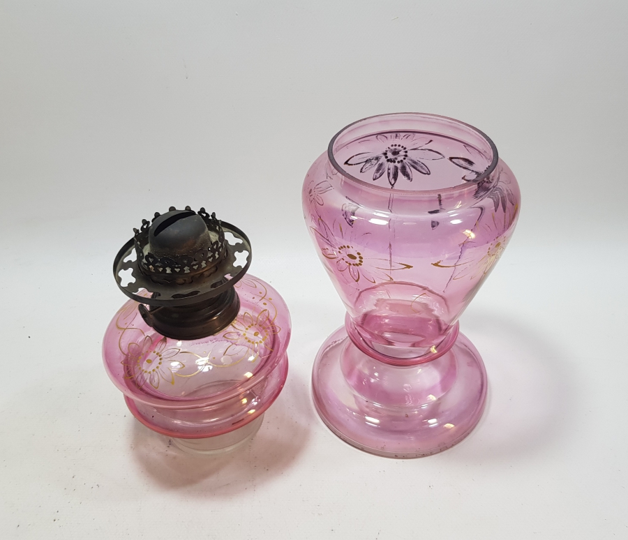 OSMANLI DÖNEMİ ALTIN YALDIZLI VE MİNELİ BÜYÜK BOY LAMBA