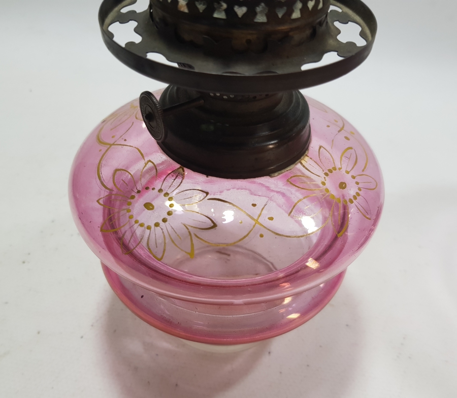 OSMANLI DÖNEMİ ALTIN YALDIZLI VE MİNELİ BÜYÜK BOY LAMBA