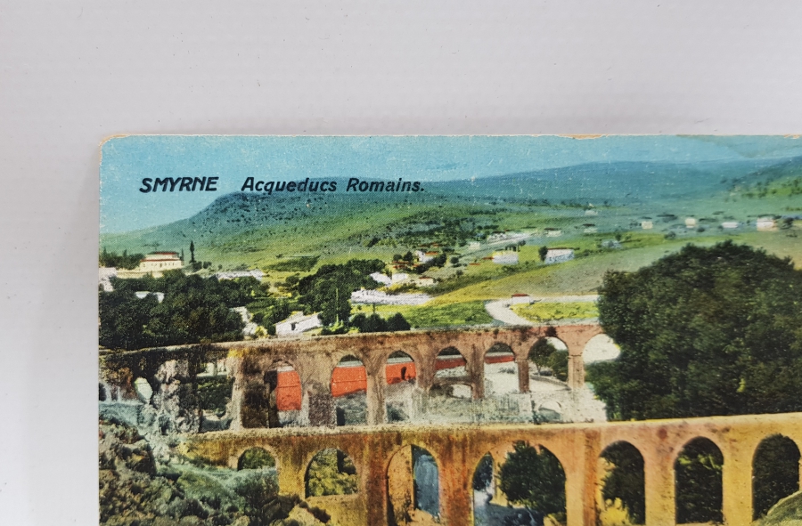 OSMANLI KARTPOSTAL: İZMİR SU KEMERLERİ