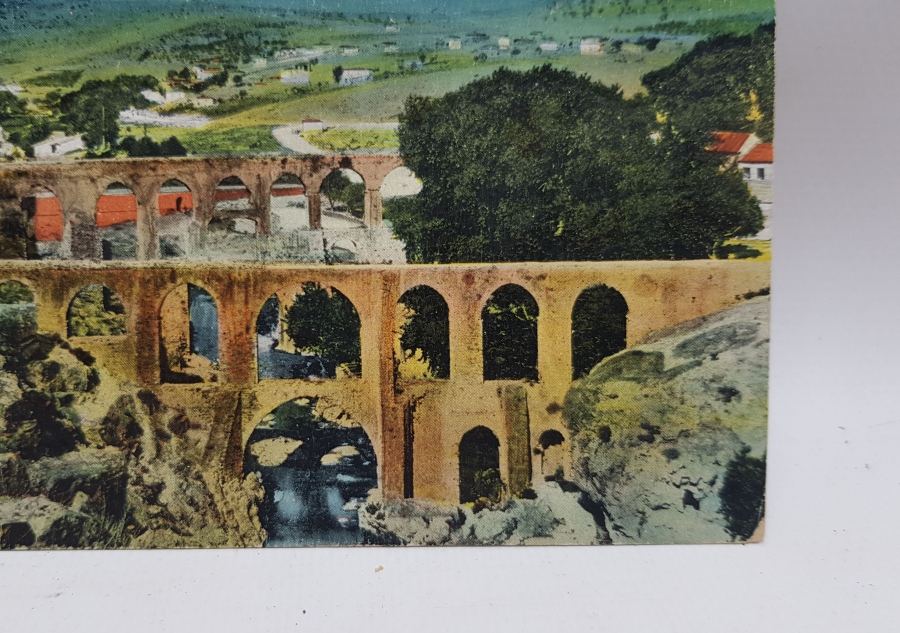OSMANLI KARTPOSTAL: İZMİR SU KEMERLERİ