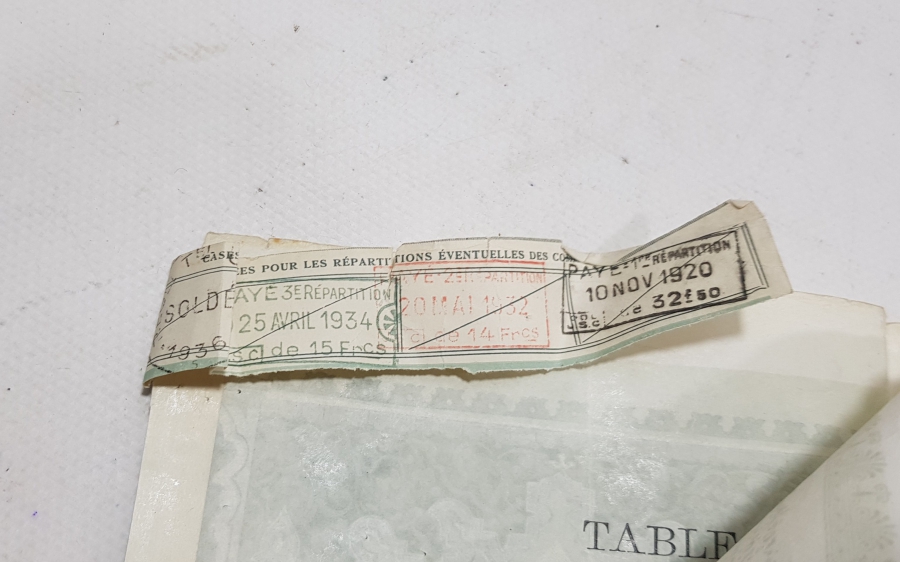 OSMANLI DEMİRYOLU KUMPANYASI SELANİK - İSTANBUL İLTİSAK HATTI HİSSE SENEDİ