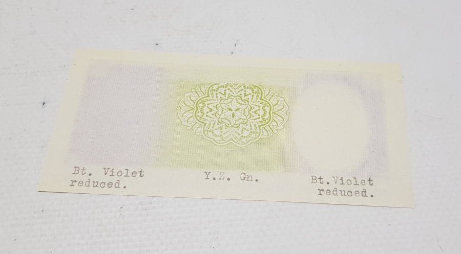 1940 İSMET İNÖNÜ RESİMLİ 50 KURUŞ DENEME BASKI ÇOK NADİR PARA