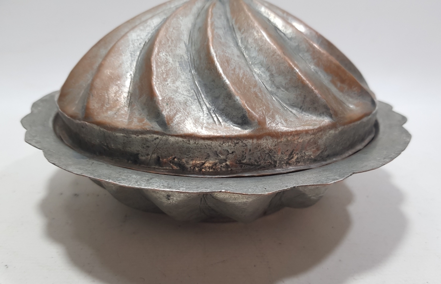 OSMANLI DÖNEMİ TEKKE İŞİ SARIK MODEL SİKKE TUTAMAÇLI BAKIR SAHAN