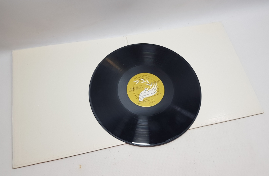 ORJİNAL SESİYLE ÇOK NADİR ATATÜRK PLAĞI