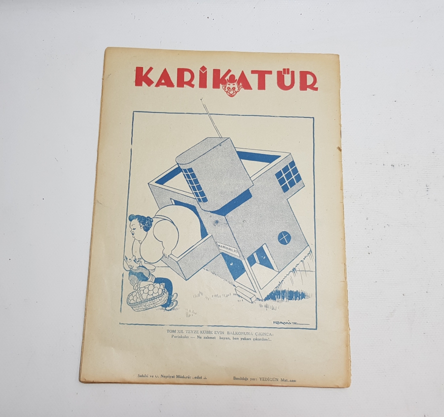 2. DÜNYA SAVAŞI 1940 TARİHLİ KARİKATÜR DERGİSİ