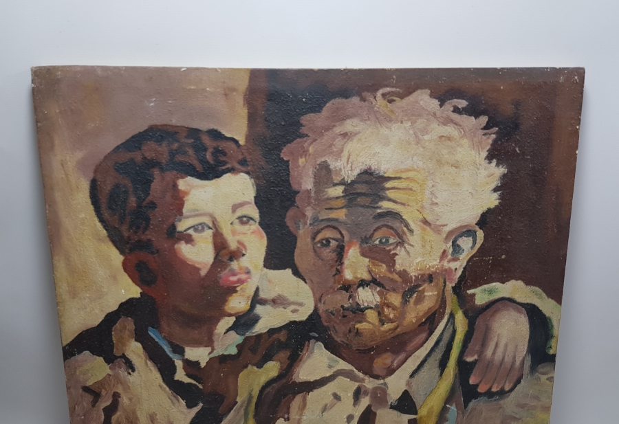 RESSAM MEHMET GÜLER İMZALI YAĞLI BOYA TABLO