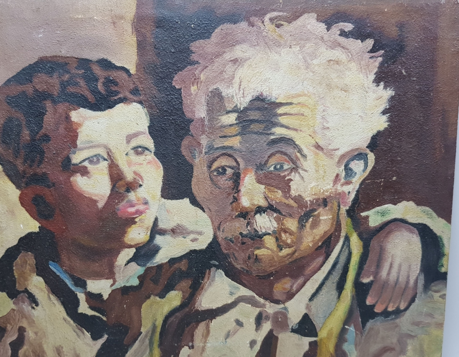 RESSAM MEHMET GÜLER İMZALI YAĞLI BOYA TABLO