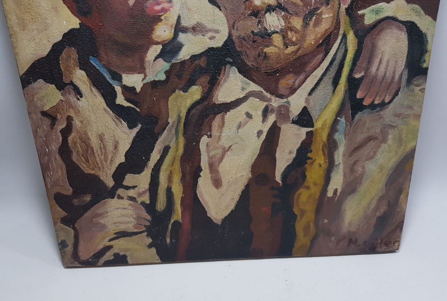 RESSAM MEHMET GÜLER İMZALI YAĞLI BOYA TABLO