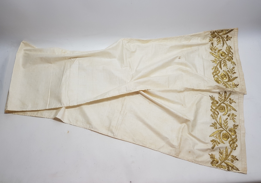 OSMANLI DÖNEMİ ALTIN SIRMA İŞÇİLİKLİ YAĞLIK