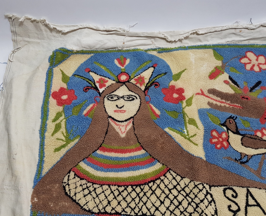 1937 TARİHLİ EL YAPIMI ÇOK NADİR GOBLEN ŞAHMARAN PANOSU