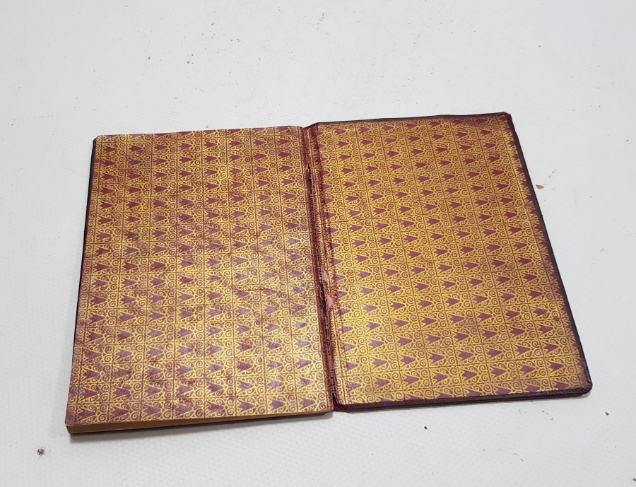 ÜZERİ OSMANLICA YAZILI ORJİNAL KABINDA EVLİLİK CÜZDANI