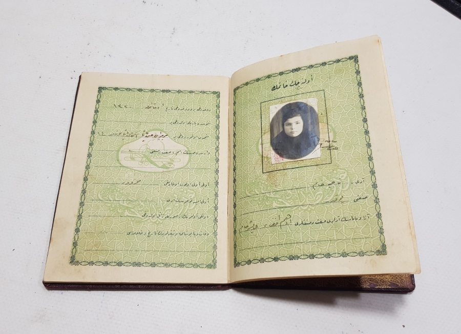 ÜZERİ OSMANLICA YAZILI ORJİNAL KABINDA EVLİLİK CÜZDANI