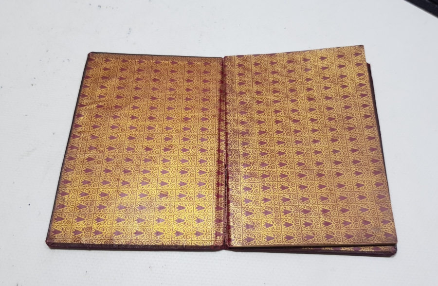 ÜZERİ OSMANLICA YAZILI ORJİNAL KABINDA EVLİLİK CÜZDANI