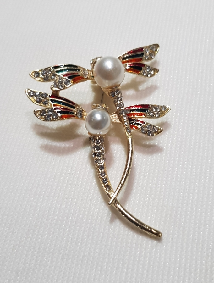 YUSUFÇUK FORMLU MİNELİ BROŞ