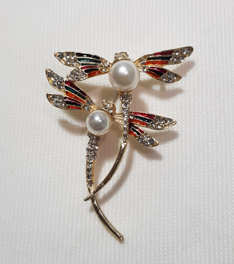 YUSUFÇUK FORMLU MİNELİ BROŞ