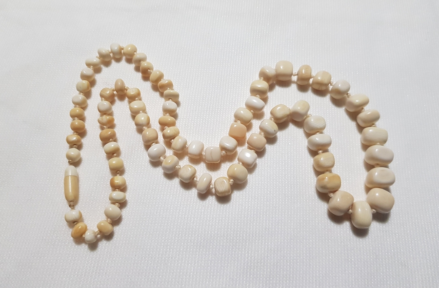 OSMANLI DÖNEMİ FİL DİŞİ GERDANLIK